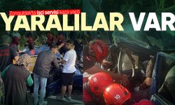 Zonguldak'ta işçi servisi kaza yaptı: Yaralılar var