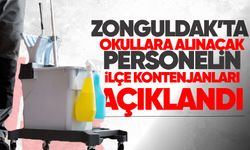 Zonguldak’ta okullara alınacak personelin ilçe dağılımı açıklandı