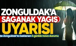 Zonguldak’ta yağışlı hava geri geliyor! Hafta sonuna dikkat