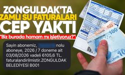 Zonguldak'ta zamlı su faturaları cep yaktı: "Biz burada hamam mı işletiyoruz?"