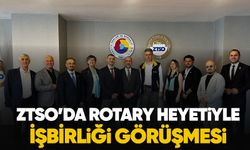 ZTSO’da Rotary Heyetiyle İş Birliği Görüşmesi
