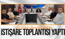 AK Parti Zonguldak Teşkilatı istişare toplantısı yaptı