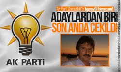 AK Parti Zonguldak’ta temayül heyecanı! Adaylardan biri son anda çekildi