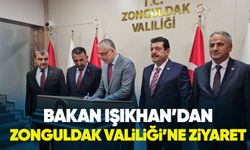 Bakan Işıkhan'dan Zonguldak Valiliği'ne ziyaret