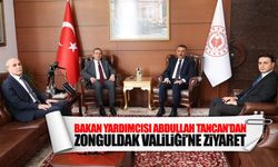 Bakan Yardımcısı Tancan’dan Zonguldak Valiliği’ne ziyaret