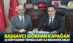 Başsavcı Gökhan Kapağan, iş dünyasının temsilcileri ile bir araya geldi