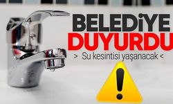 Belediye duyurdu: 3 saat boyunca sular kesilecek