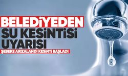 Su kesintisi: O mahalleler dikkat