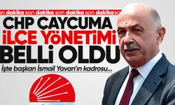CHP Çaycuma İlçe Yönetimi belli oldu