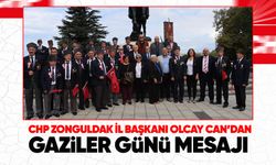 CHP Zonguldak İl Başkanı Olcay Can’dan 19 Eylül Gaziler Günü mesajı