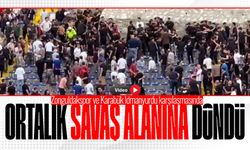 Derbide ortalık savaş alanına döndü: DarkSide taraftarları birbirlerine girdi