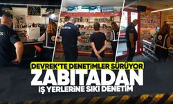 Zabıtadan iş yerlerine sıkı denetim