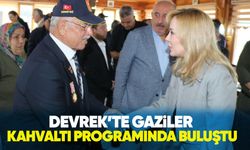 Devrek’te gaziler kahvaltı programında buluştu