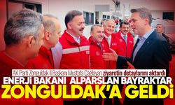 Enerji Bakanı Alparslan Bayraktar Zonguldak'a geldi