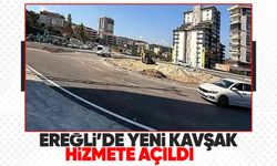 Ereğli'de yeni kavşak hizmete açıldı