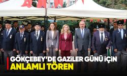 Gökçebey’de Gaziler Günü için anlamlı tören