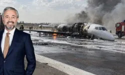 Hamdi Akın'a ait İstanbul'dan kalkan jet, Libya'ya inişte alev aldı