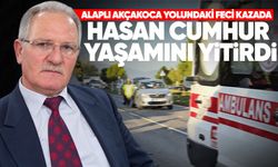 Alaplı-Akçakoca yolundaki feci kazada Hasan Cumhur yaşamını yitirdi