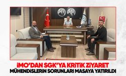 İMO’dan SGK’ya kritik ziyaret: Mühendislerin sorunları masaya yatırıldı