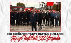 Kdz. Ereğli’de İtfaiye Haftası kutlandı: İtfaiye teşkilatı 312 yaşında