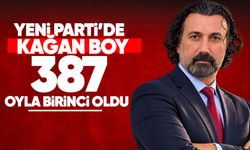 Yeni Parti Ereğli’de sandıktan Kağan Boy çıktı: 387 oyla birinci oldu