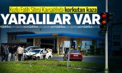 Kozlu Fatih Sitesi Kavşağı'nda kaza: 3 kişi yaralandı