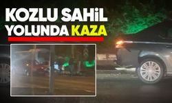 Zonguldak-Kozlu Sahil yolunda kaza
