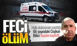 Kozlu'da feci ölüm: 66 yaşındaki Coşkun Bilici, Halk Otobüsünün altına kaldı