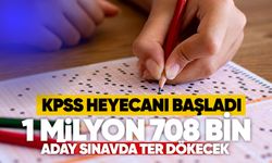 KPSS heyecanı başladı: 1 milyon 708 bin aday bugün sınavda ter dökecek