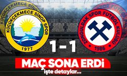 Zonguldakspor son dakikada yıkıldı: İstanbul’dan 1 puanla dönüyor