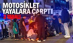 Zomguldak'ta motosiklet iki yayaya çarptı: 3 yaralı