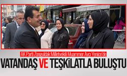 Muammer Avcı, vatandaş ve teşkilatla buluştu