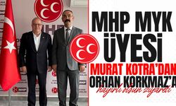 Murat Kotra’dan Orhan Korkmaz’a hayırlı olsun ziyareti