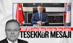 Murat Kotra'dan Sinan Ergen'e teşekkür mesajı