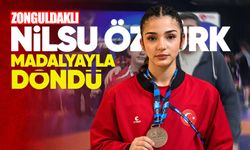Zonguldaklı Nilsu Öztürk Balkan Şampiyonası’ndan madalyayla döndü