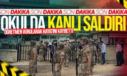 Okul bahçesinde silahlı saldırı: Öğretmen yaşamını yitirdi