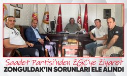 Saadet Partisi’nden ZGC’ye ziyaret: Zonguldak gündemi konuşuldu