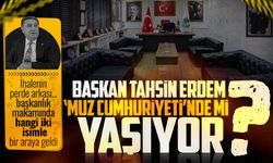 Tahsin Erdem, başkanlık makamında hangi iki isimle bir araya geldi? İhalenin perde arkası...
