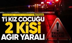 Tünellerde feci kaza: 18 yaşındaki sürücü ve 15 yaşındaki kız ağır yaralandı