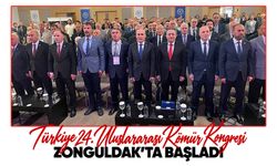Türkiye 24. Uluslararası Kömür Kongresi Zonguldak’ta başladı
