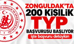 Zonguldak’ta 200 kişiye iş fırsatı: TYP başvuruları başlıyor