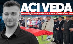 Maden işçisi Ufuk Demir Kozlu’da son yolculuğuna uğurlandı
