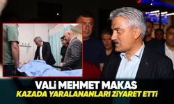 Düzce Valisi Makas, Akçakoca'daki kazada yaralananları ziyaret etti