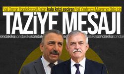 Vali Osman Hacıbektaşoğlu’ndan Vali Yardımcısı Muammer Balcı için taziye mesajı