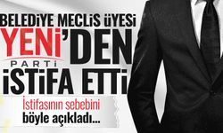 Yeni Parti Belediye Meclis Üyesi Aran Aratoğlu istifa etti