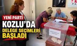 Yeni Parti Kozlu’da delege seçimleri başladı