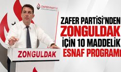 Zafer Partisi’nden Zonguldak için 10 maddelik esnaf programı