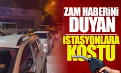 Zam haberini duyanlar istasyonlara koştu!