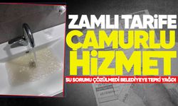 Zam geldi musluk çamura bulandı: Belediyeye tepki yağdı