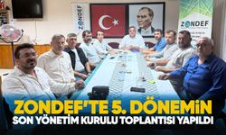 ZONDEF’te 5. dönemin son yönetim kurulu toplantısı yapıldı